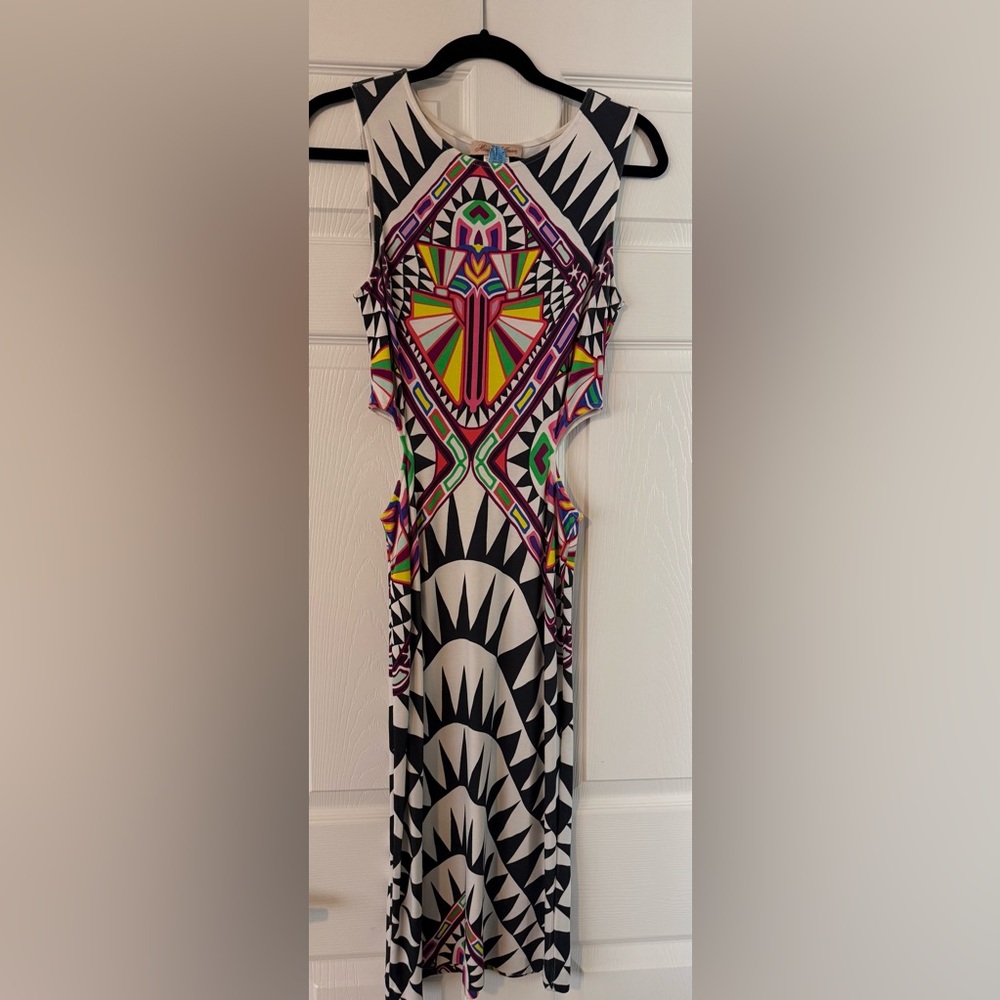 Mara Hoffman Multicolor Geometric Dress